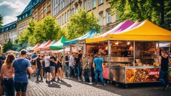 Genussreise durch Wiesbaden: Entdecke die besten Streetfood-Stände