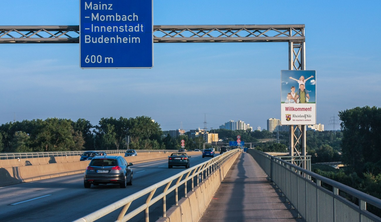 Mainz und Landkreis fordern schnelle Teilöffnung der gesperrten A643-Abfahrt Mainz-Mombach