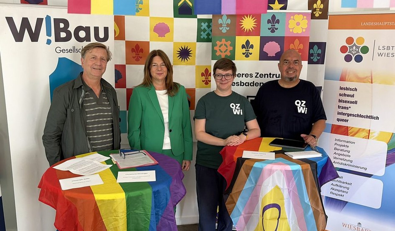 Queeres Zentrum Wiesbaden bekommt 260 Quadratmeter im Haus Metzler der Walkmühle Queeres Zentrum Wiesbaden bekommt 260 Quadratmeter im Haus Metzler der Walkmühle