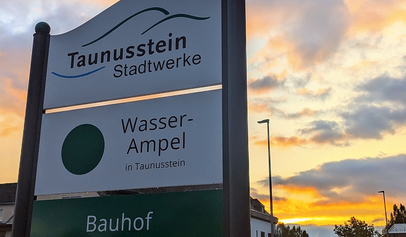 Taunussteins Trinkwasserversorgung wieder auf normalem Niveau
