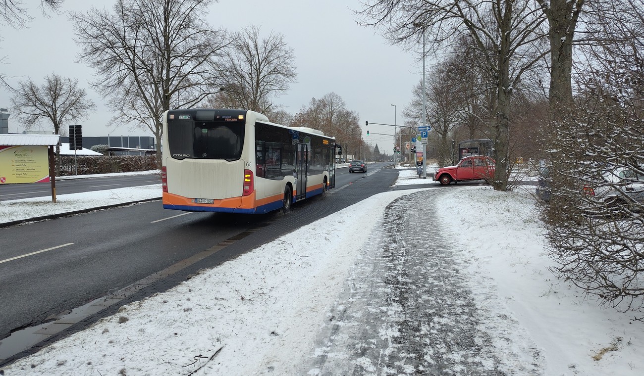Wiesbadener Busverkehr läuft nach Wetterbesserung schrittweise wieder an